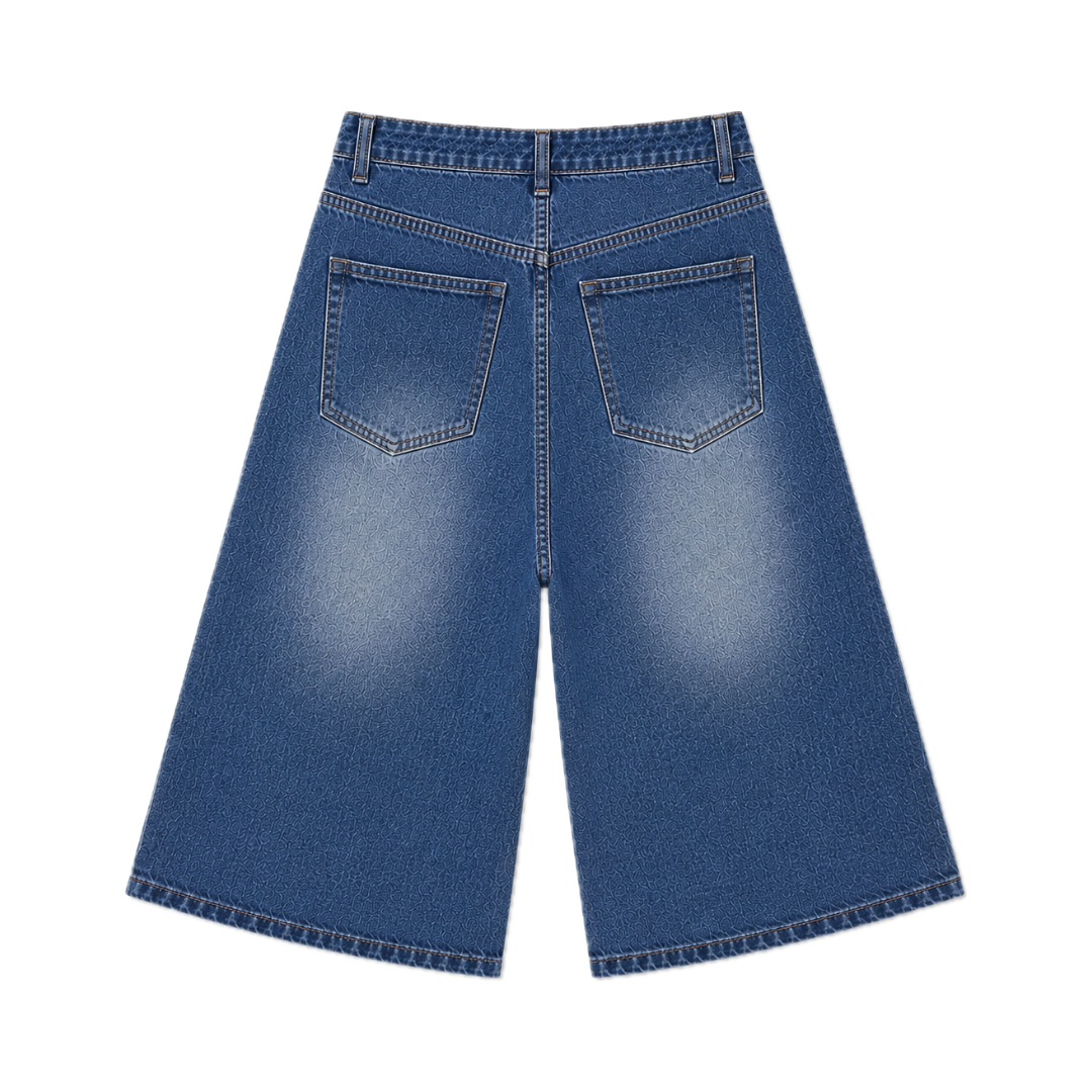 Saber Blue Jorts