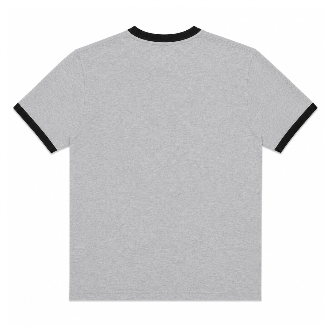SABER Grey Ringer T-shirt
