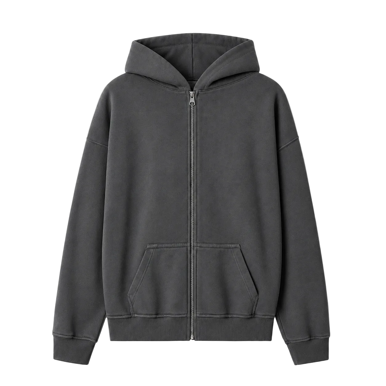 Uniform Dark Grey Fullzip