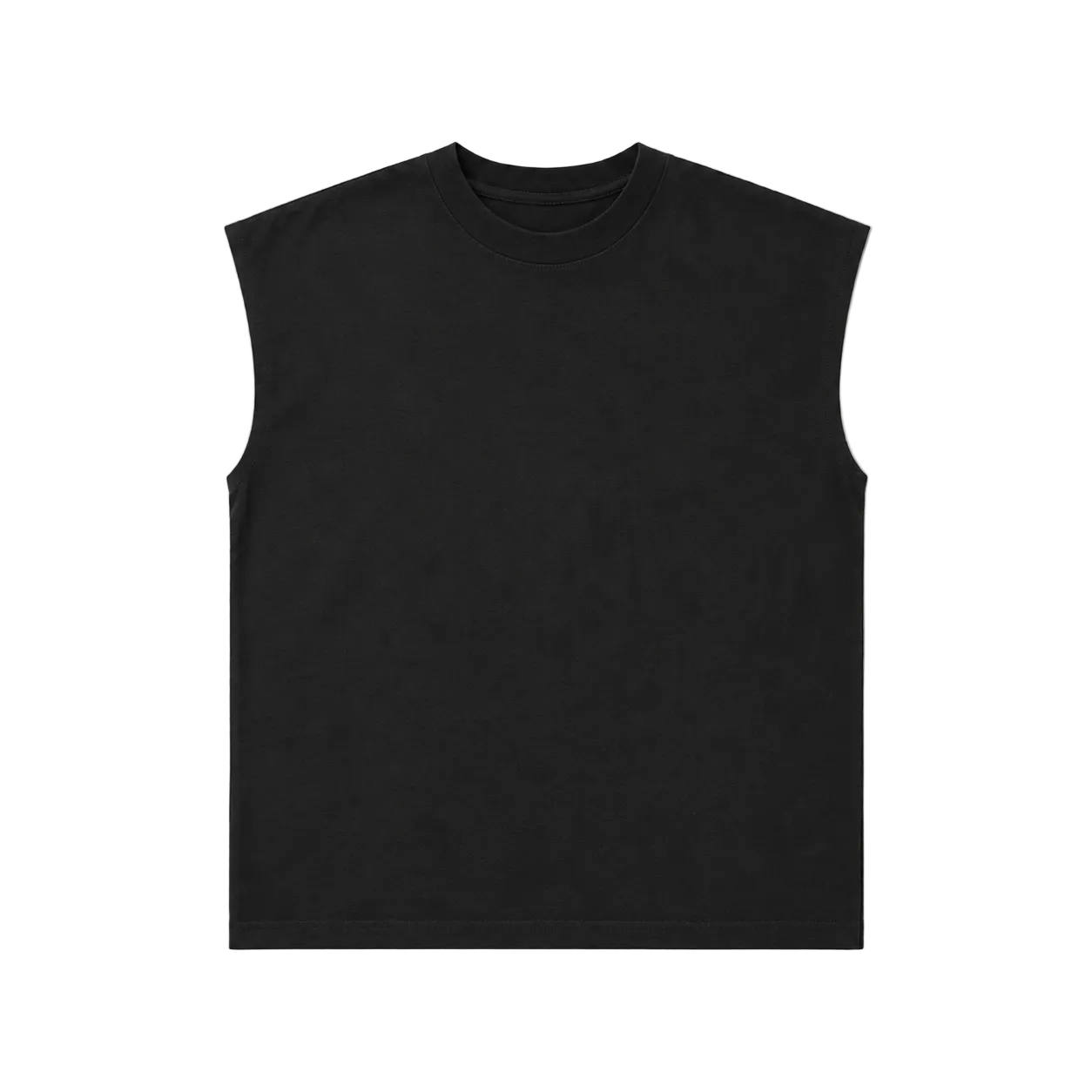 Uniform Muscle Black Tee