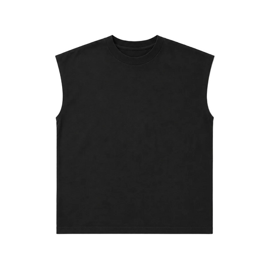 Uniform Muscle Black Tee