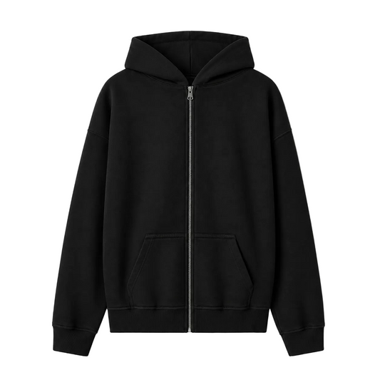 Uniform Black Fullzip