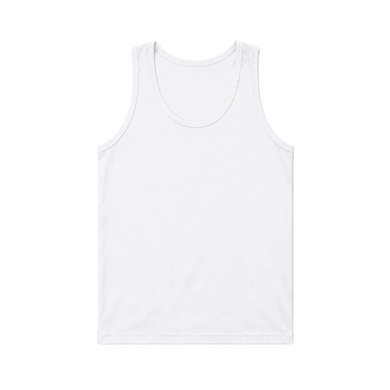 Uniform White Tank Top