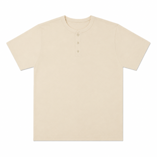 SABER Bone Henley Shirt