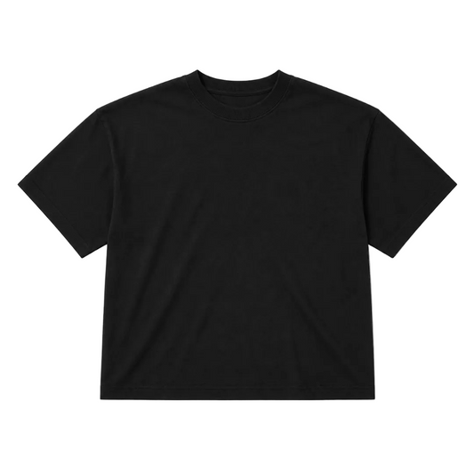 Studio Black Cropped Tee