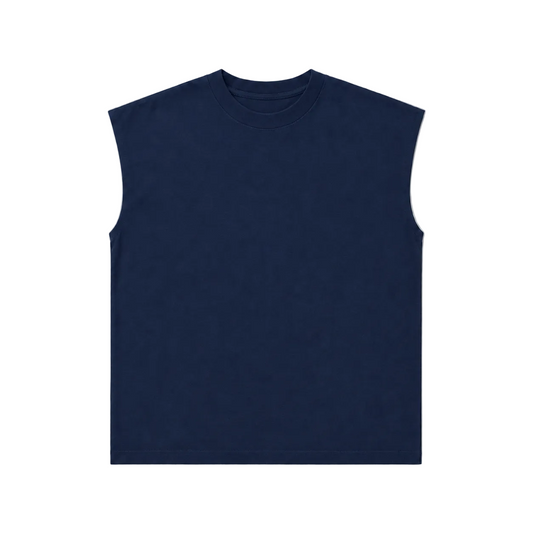 Uniform Muscle Navy Tee