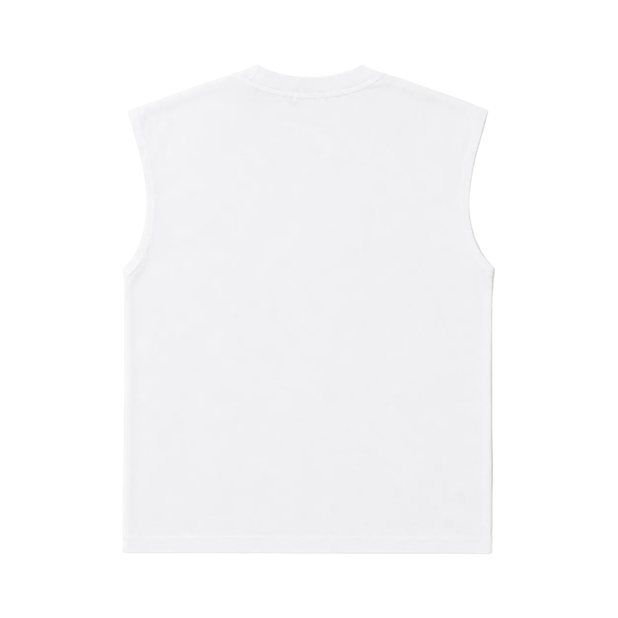 Uniform Muscle White Tee