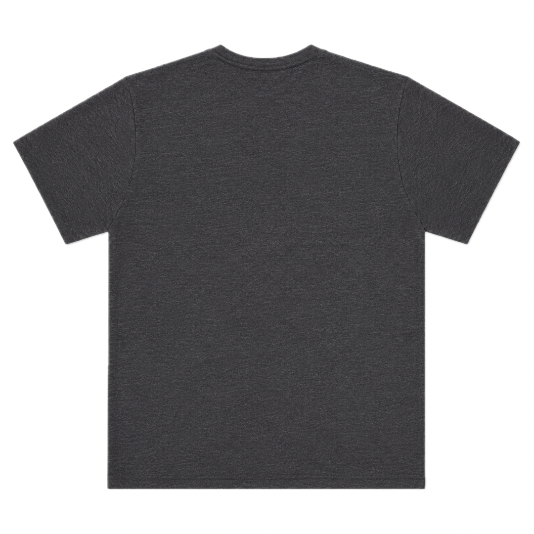 SABER Grey Henley Shirt back