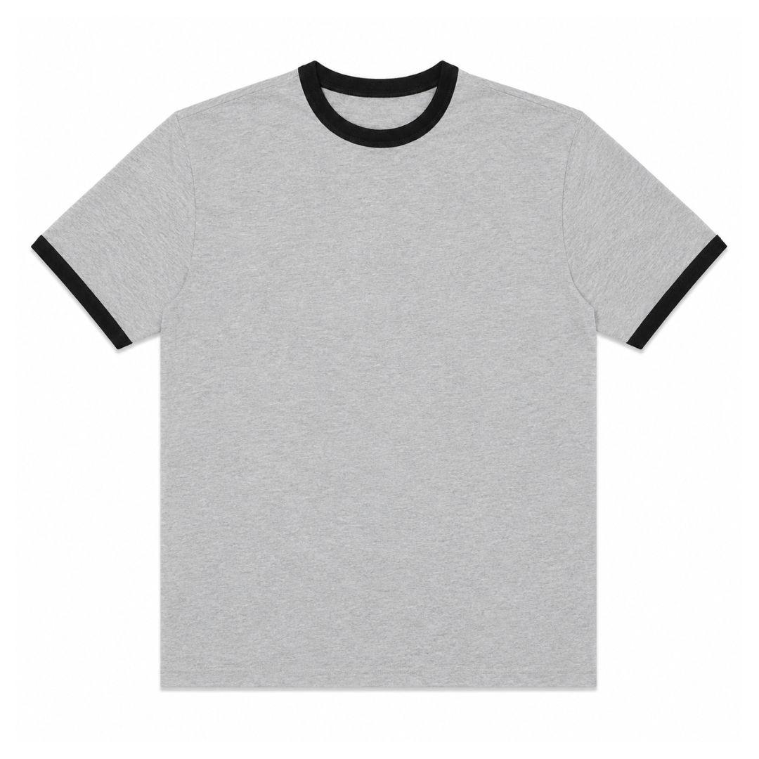 SABER Grey Ringer T-shirt